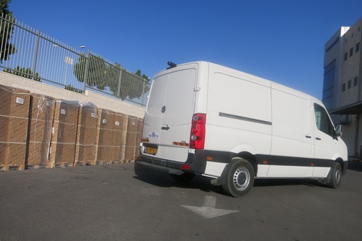 פולקסווגן קראפטר - מבחן דרכים